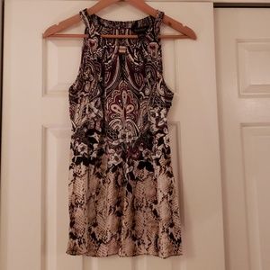 White House Black Market silk blouse